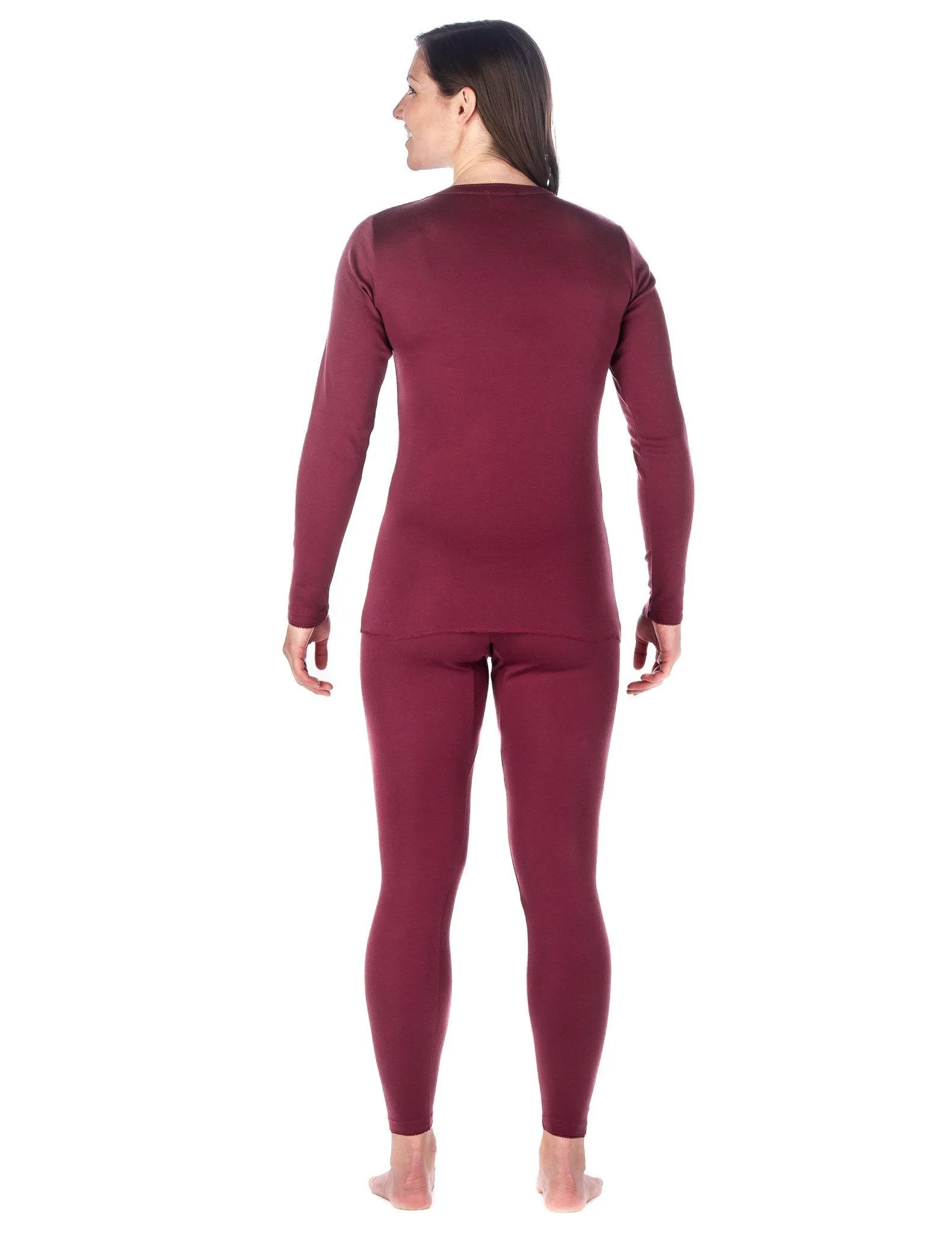 Women's 'Soft Comfort' Premium Thermal Set - Purple