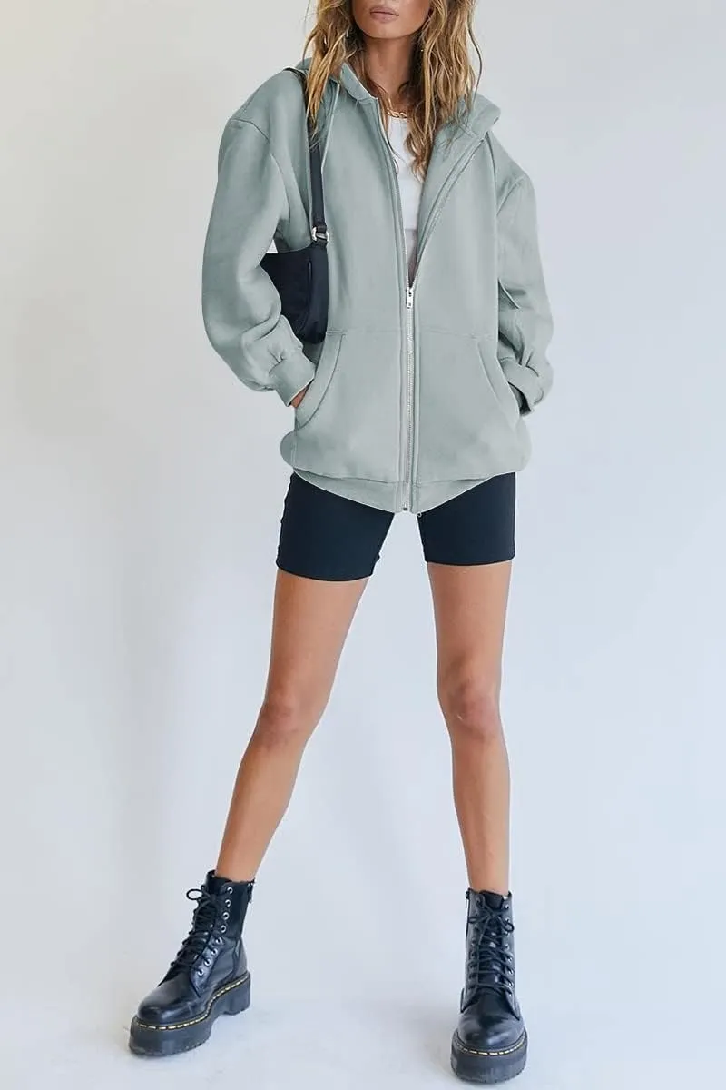 Women’s Teddy Coat – Warm & Cozy Winter Outerwear with Hood & Pockets – Casual, Stylish, Micro-Elastic Fleece Jacket for Cold Weather – Perfect for Street, Vacation, Weekend Wear