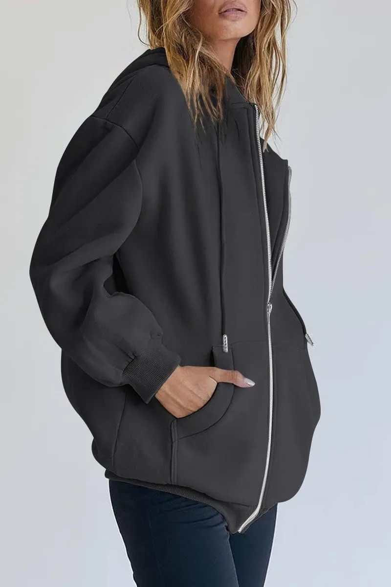 Women’s Teddy Coat – Warm & Cozy Winter Outerwear with Hood & Pockets – Casual, Stylish, Micro-Elastic Fleece Jacket for Cold Weather – Perfect for Street, Vacation, Weekend Wear