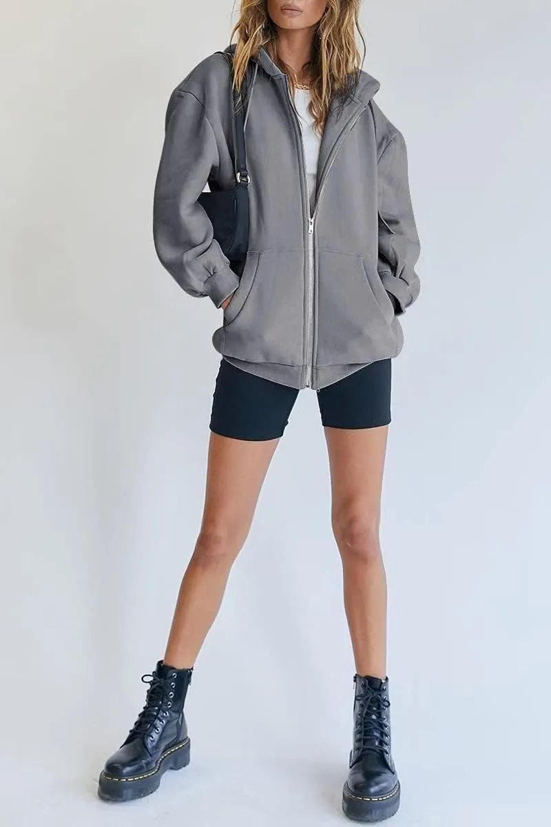 Women’s Teddy Coat – Warm & Cozy Winter Outerwear with Hood & Pockets – Casual, Stylish, Micro-Elastic Fleece Jacket for Cold Weather – Perfect for Street, Vacation, Weekend Wear