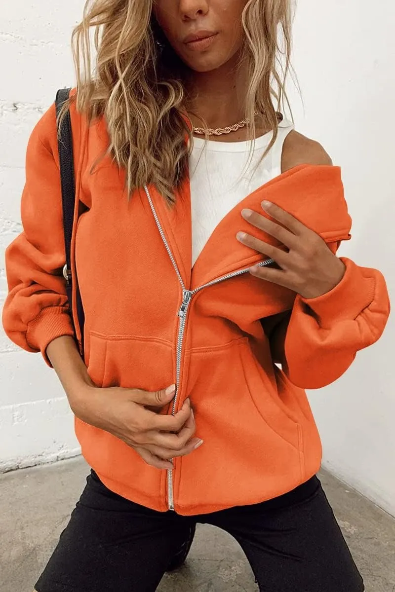 Women’s Teddy Coat – Warm & Cozy Winter Outerwear with Hood & Pockets – Casual, Stylish, Micro-Elastic Fleece Jacket for Cold Weather – Perfect for Street, Vacation, Weekend Wear