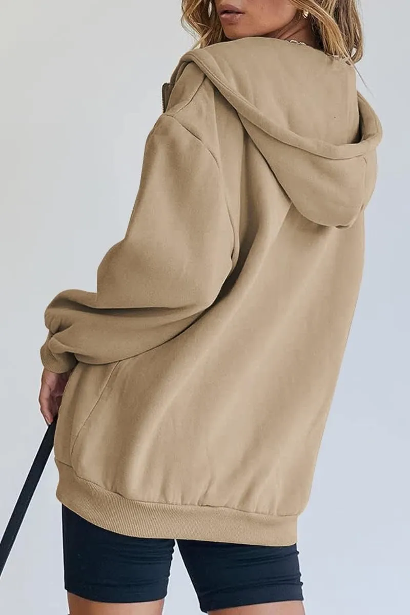 Women’s Teddy Coat – Warm & Cozy Winter Outerwear with Hood & Pockets – Casual, Stylish, Micro-Elastic Fleece Jacket for Cold Weather – Perfect for Street, Vacation, Weekend Wear